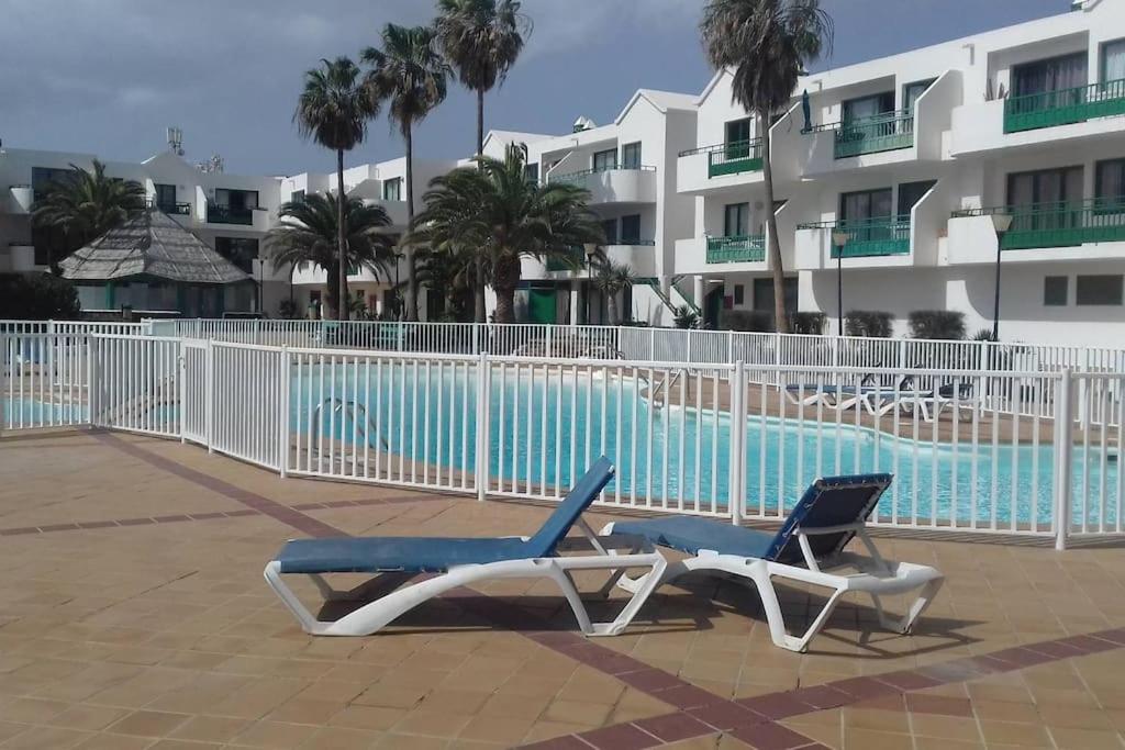 Ap 1ª Linea Playa Las Cucharas Costa Teguise Exterior foto